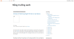 Desktop Screenshot of nongtruongxanh.com